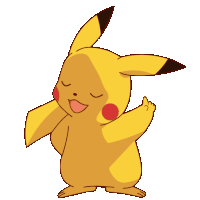 Pikachu Pokemon Sticker GIF