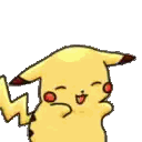 Pikachu Smiling and Giving Thumbs Up