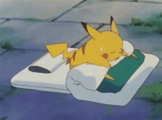 Pikachu Under Blanket GIF