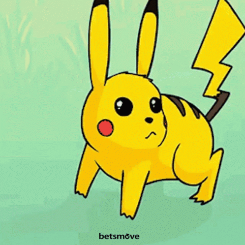 Pikachu With Betsmove Text