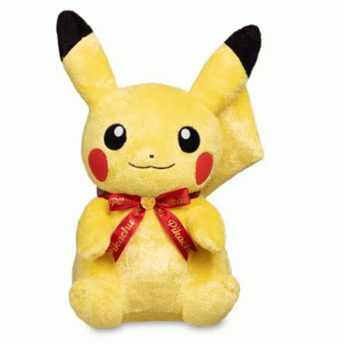 Pikachu With Red Ribbon GIF
