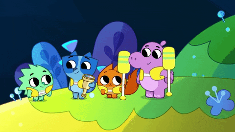 Pikwik Pack Aye Aye With Paddles GIF
