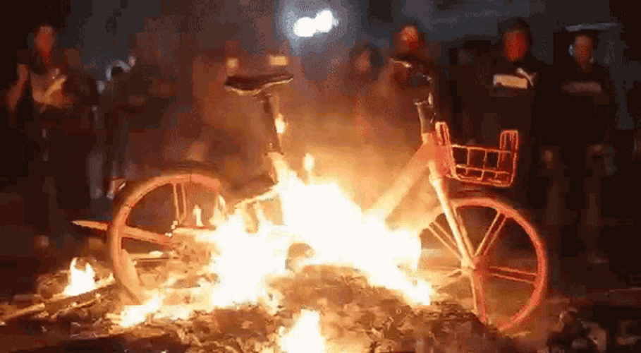 Pile Of Dumpster Fire GIF