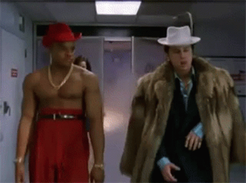 Pimp Walking In The Hallway GIF