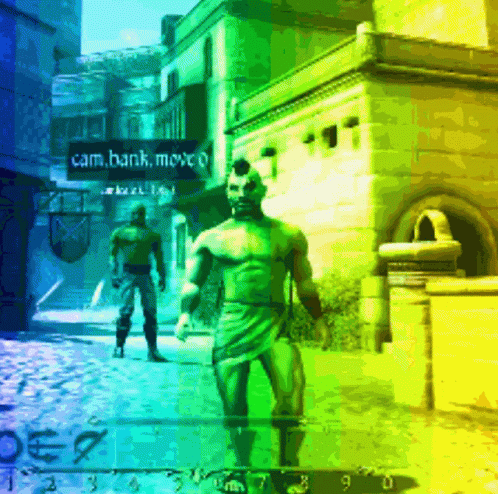 Two Worlds Walk Cycle Pimp GIF