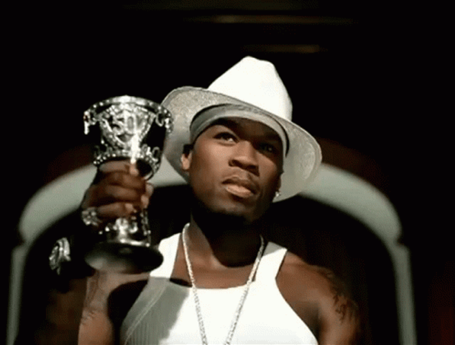 Pimp 50 Cent Cheers GIF