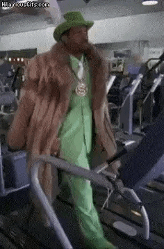 Pimp On A Treadmill GIF