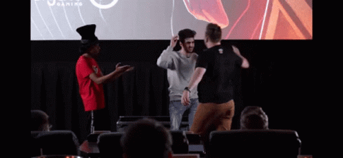 Pimp Slap Inside The Theater GIF