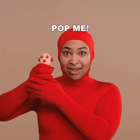 Pop Me Funny Pimple Popping Parody GIF