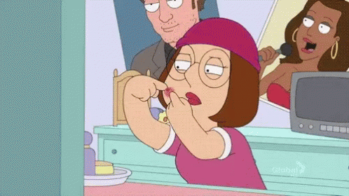 Meg Griffin Pimple Popping Family Guy GIF