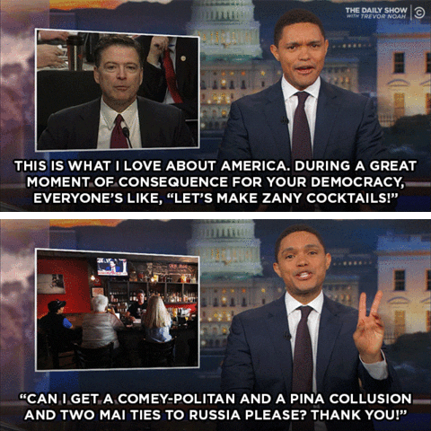 Pina Collusion Trevor Noah The Daily Show GIF