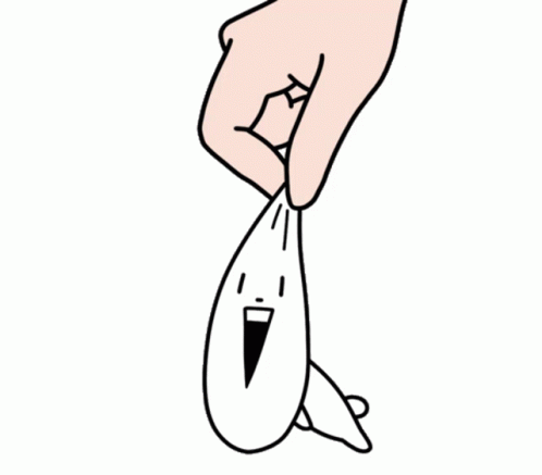 Pinching And Pulling The Head GIF