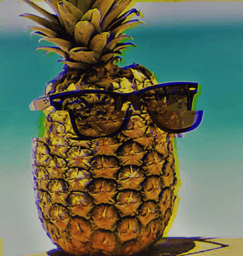 Pineapple Beautiful Shades GIF