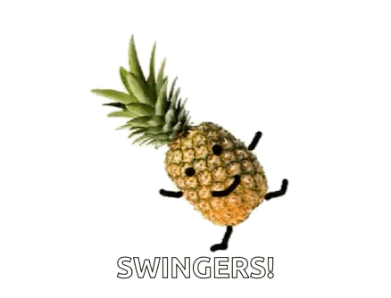 Pineapple Dancing With Arms and Legs