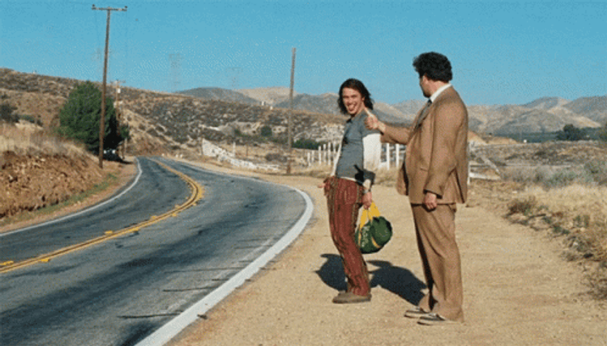 Pineapple Express Dale Denton Saul Silver Hitch Hiking GIF