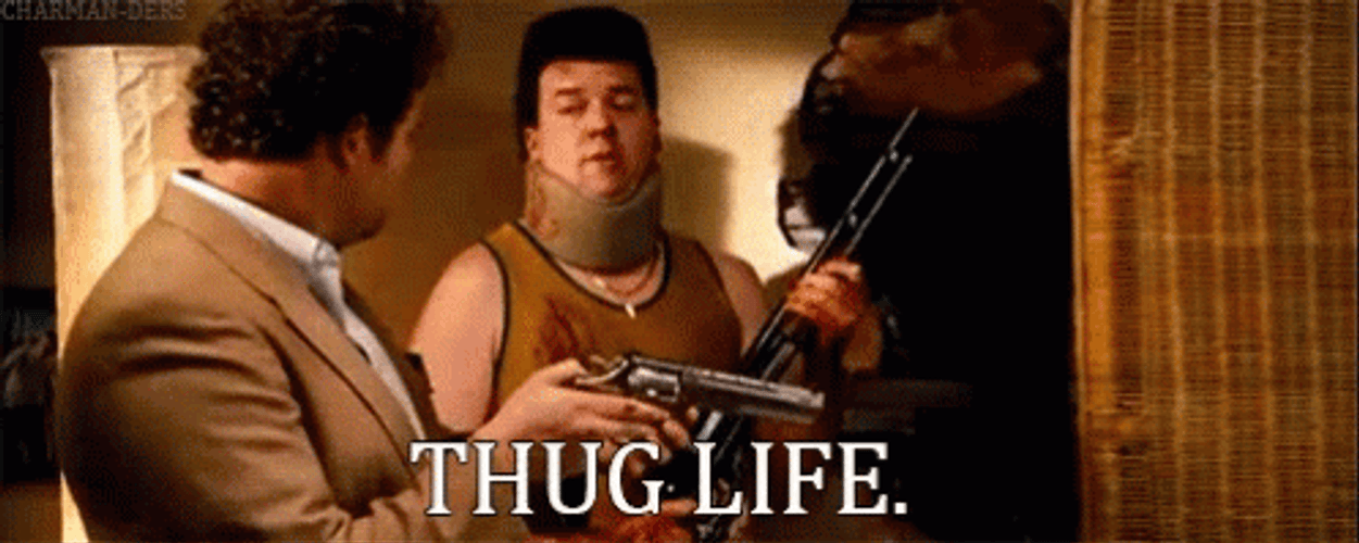 Pineapple Express Danny McBride Thug Life GIF
