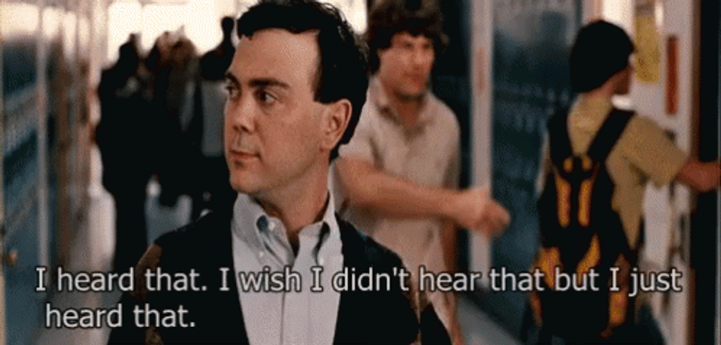 Pineapple Express Red Wishing He Didn't Hear GIF