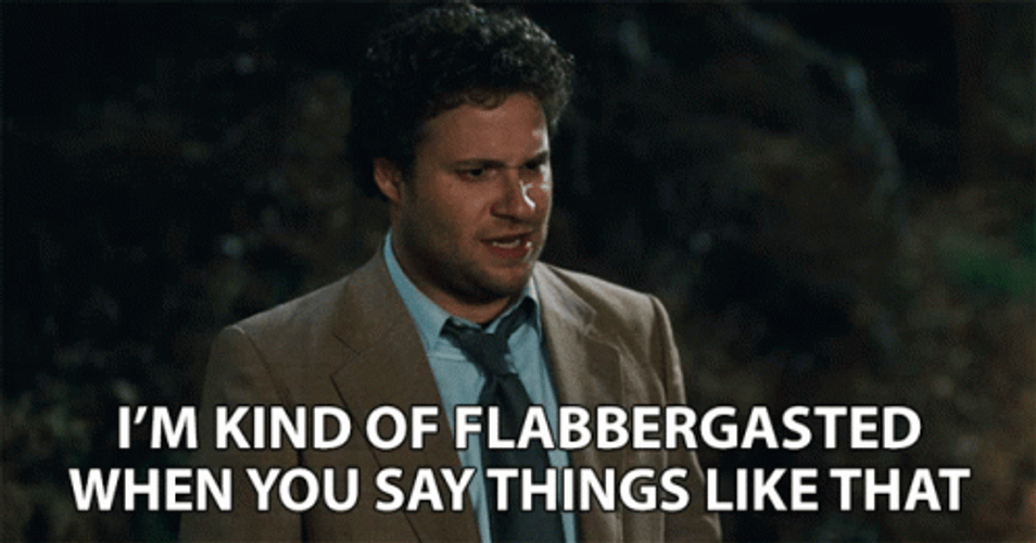 Pineapple Express Seth Rogen Flabbergasted GIF