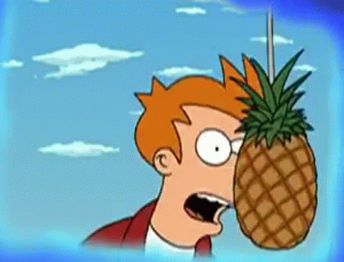 Pineapple Philip J Fry GIF