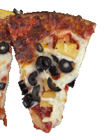 Pineapple Pizza Deadpool Pizza Sticker GIF