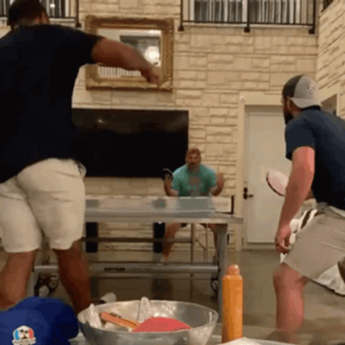 Ping Pong Doubles Team GIF