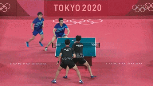 Ping Pong Tokyo Olympic Games GIF