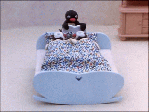Pingu A Caring Babysitter GIF