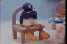 Pingu Annoyed Gif GIF