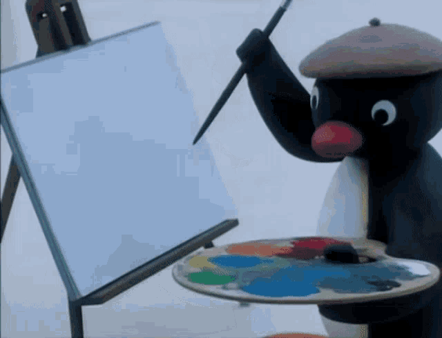 Pingu Art Gif GIF