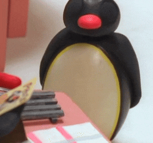 Pingu Begging Gif GIF