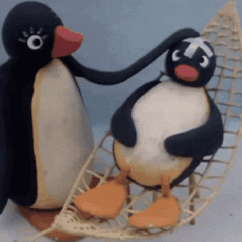 Pingu Mother Massage GIF