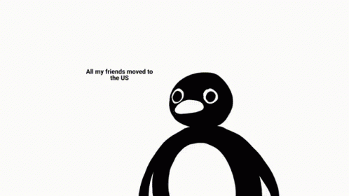 Pingu No Actual Friends GIF