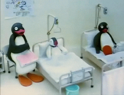 Pingu Pinga And Mom At Hospital GIF