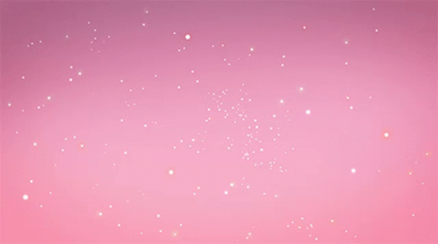 Pink Aesthetic Shooting Star Sparkle GIF