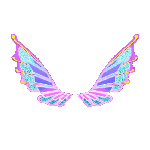 Pink and Purple Wings