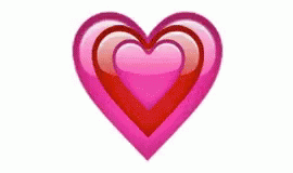 Pink and Red Heart
