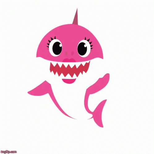 Pink Baby Shark GIF