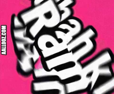 Pink Background White Aallooz.com GIF