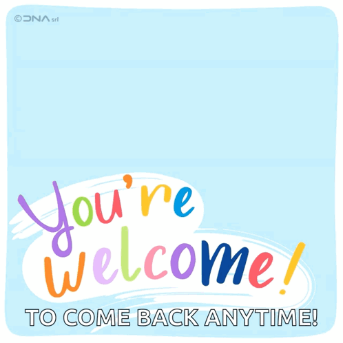 Pink Bird You're Welcome To Come Back Anytime GIF