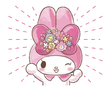 Pink Bunny with Flower Crown