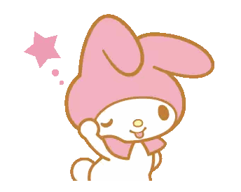 Pink Bunny with Pink Star