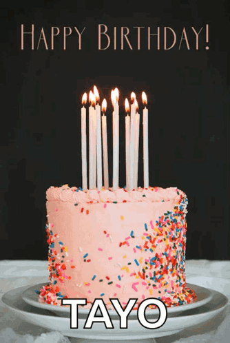 Pink Cake Birthday Queen GIF