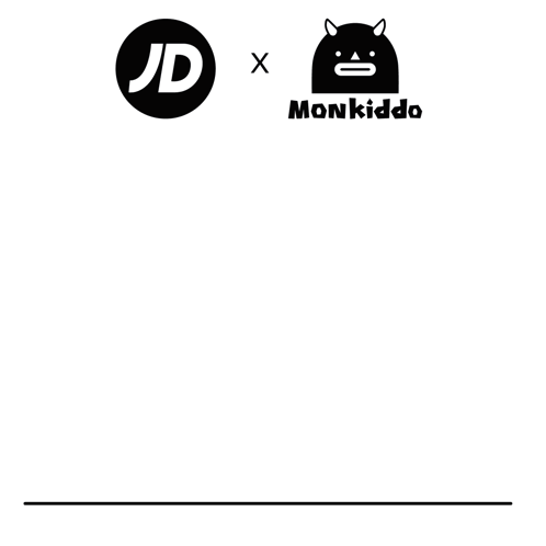Pink Cartoon Character With Black Hat JD