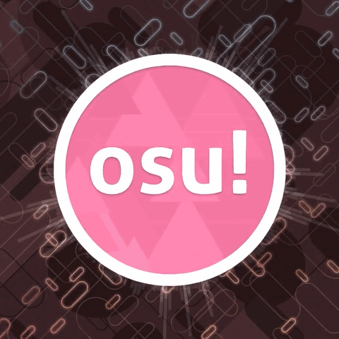 Pink Circle With Osu Written Inside