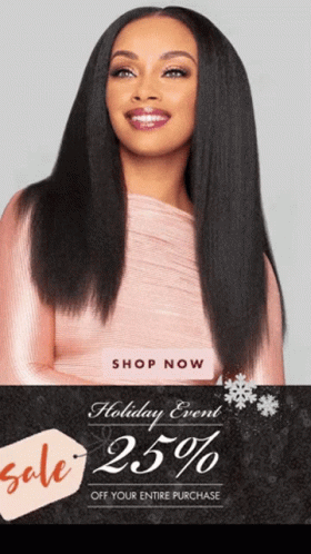 Pink Dress Woman Smiling At 25% Off Sale GIF