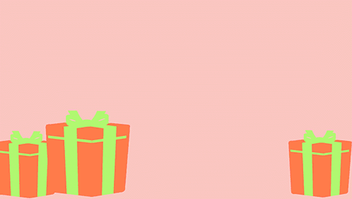 Pink Envelope Christmas Card Day GIF
