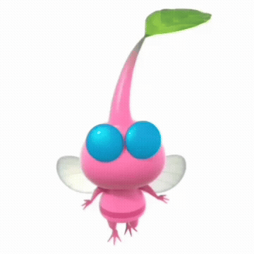 Pink Fairy Pikmin GIF