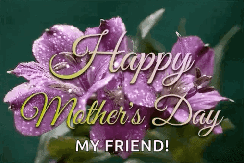 Pink Flower Basket Happy Mother's Day