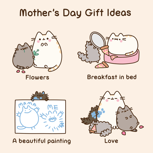 Pink Flower Vase Happy Mothers Day GIF