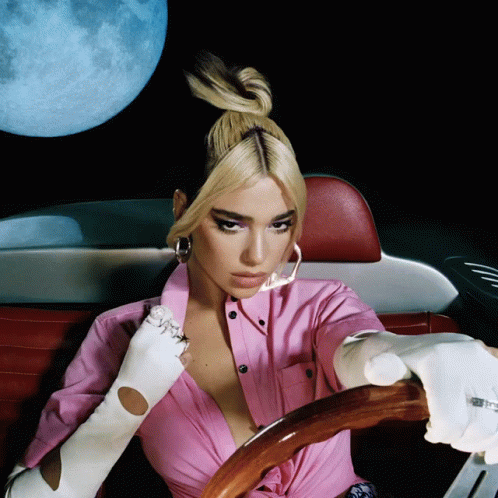 Pink Future Nostalgia Dua Lipa GIF